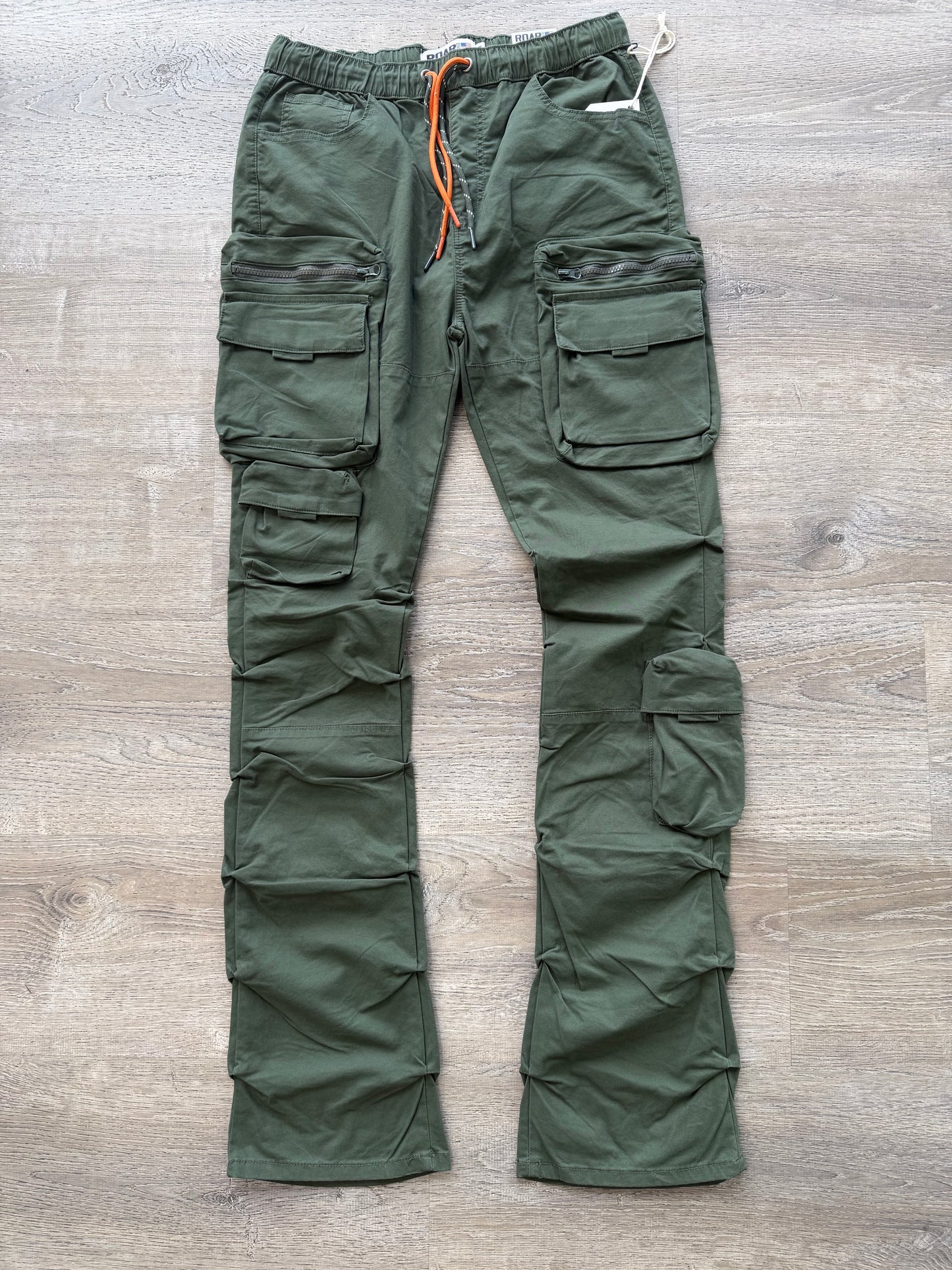 Roar Stacked Cargo Olive