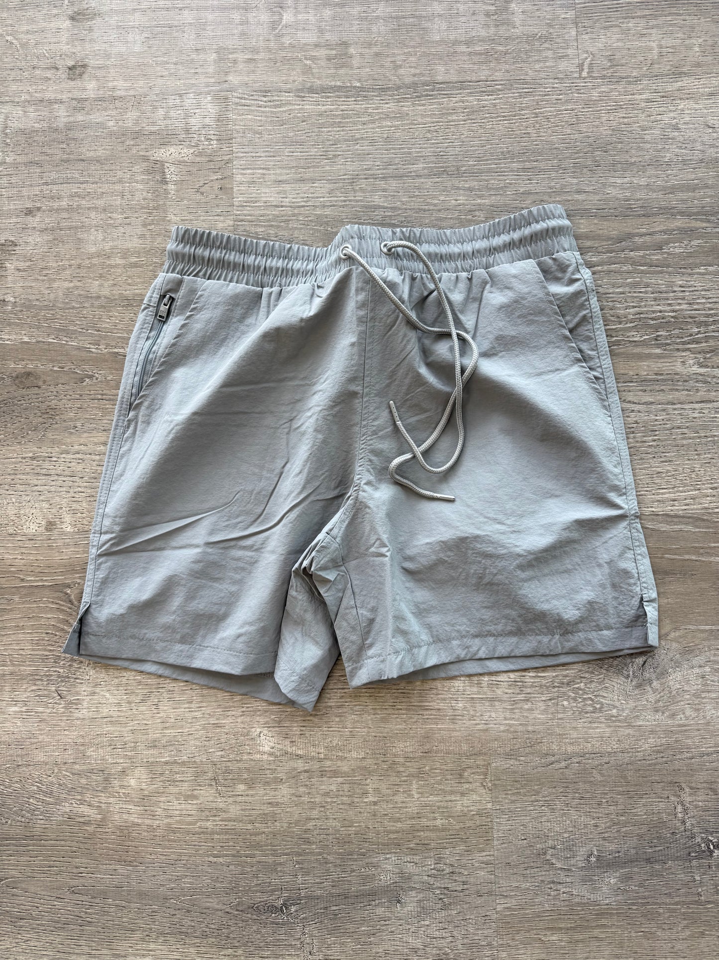 Rebel Nylon Short - Grey