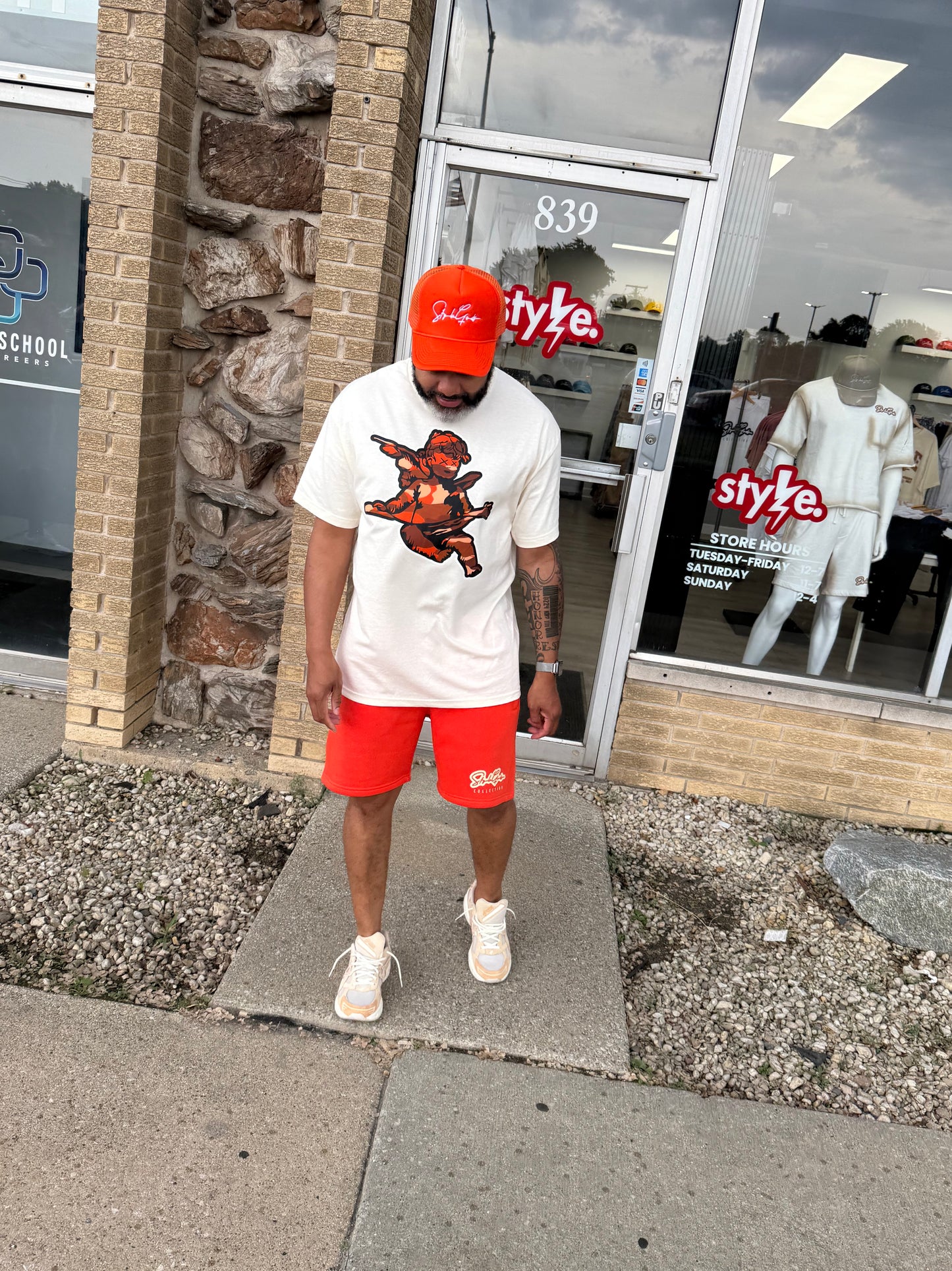 StyleGods CamoAngel - Tan\Orange