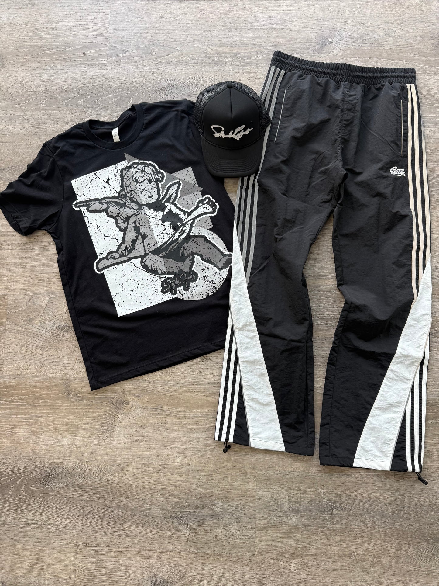 StyleGods Jumbo Shape T Shirt Black\White\Grey