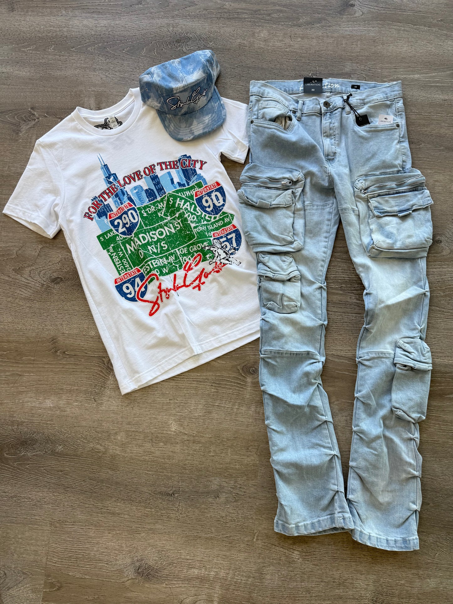 StyleGods City T Shirt - White