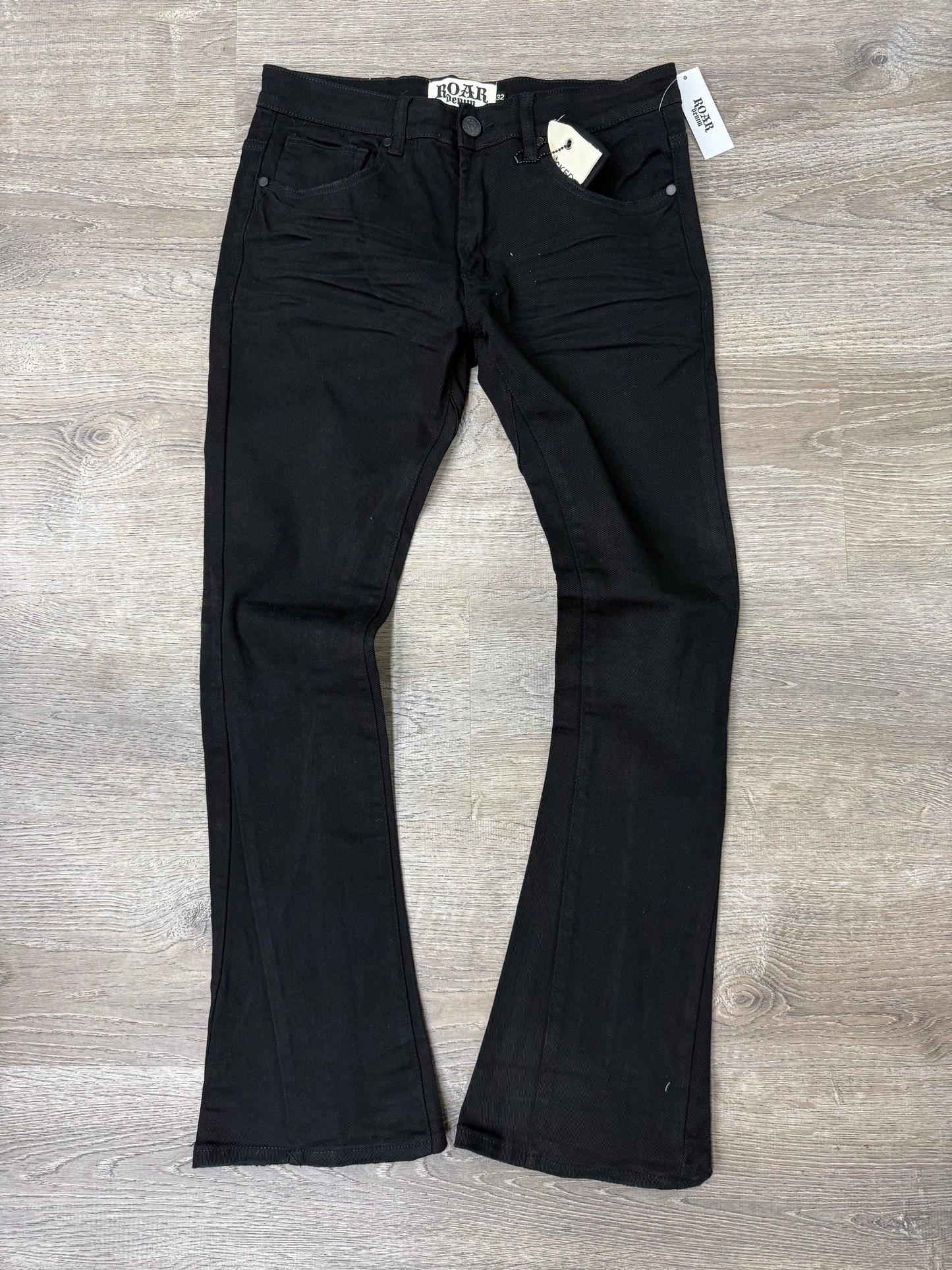 Roar - STACKED Denim A00-43430 Jet Black