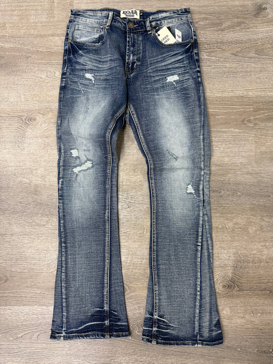 Roar - STACKED Denim A00-43435 Mid Sand Blue