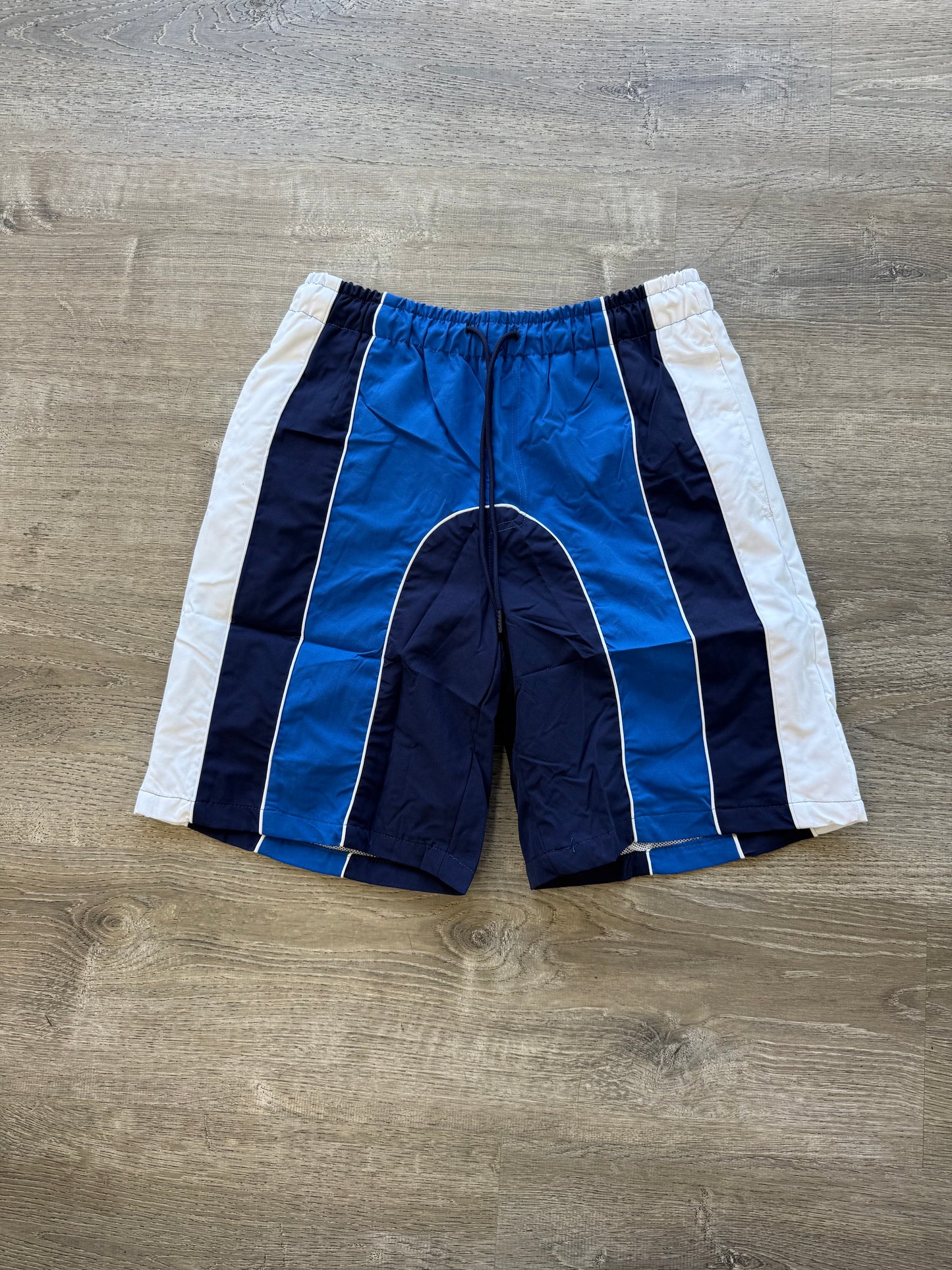 Rebel Nylon Short - Navy\White\Royal