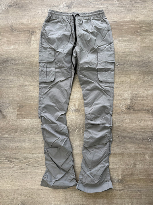 Rebel NYLON Stacked Cargo 100-422 Grey
