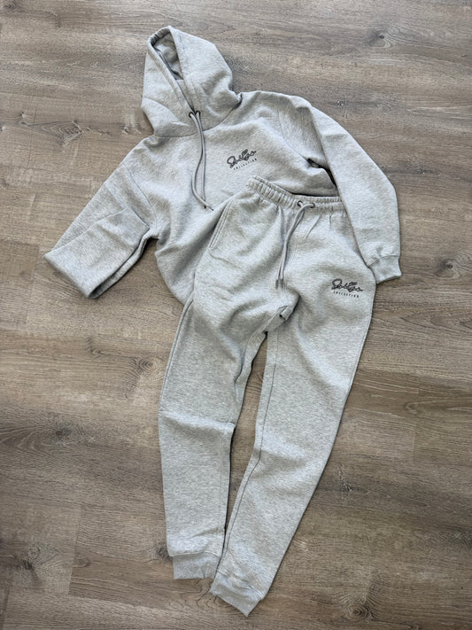 StyleGods Pullover Jogging Suit -Grey/Black