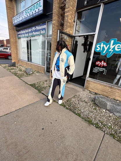 Stylegods Nylon Track Suits - Blue
