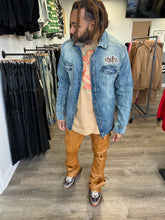 StyleGods Angel Denim Shirt - Lt. Tint/Tan/Brown