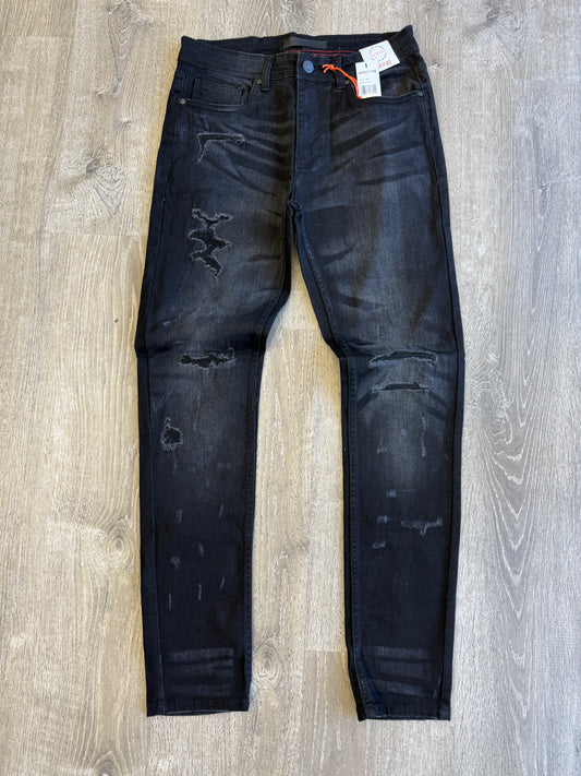 Arketype - Rip and Repair Denim P501 Black