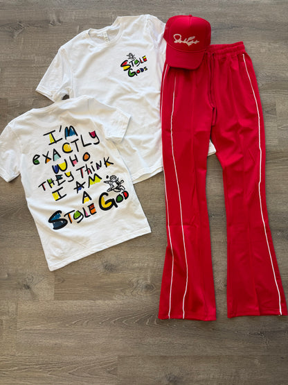 StyleGods They Know I am StyleGod T Shirt White\Multi