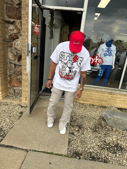 StyleGods City Angel T Shirt - White