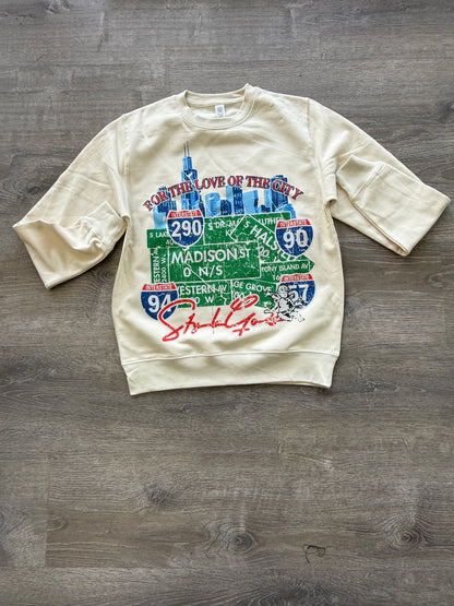 StyleGods City Crew SweatShirt - Multi