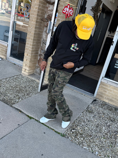 PJ Mark Stacked Cargo Woodland Camo