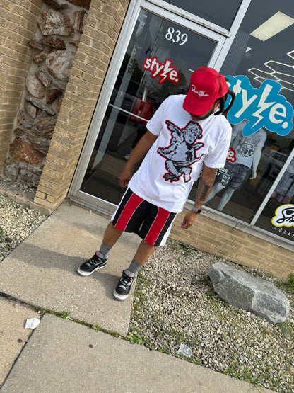 StyleGods Jumbo Angel T Shirt White\Black\Red\Grey
