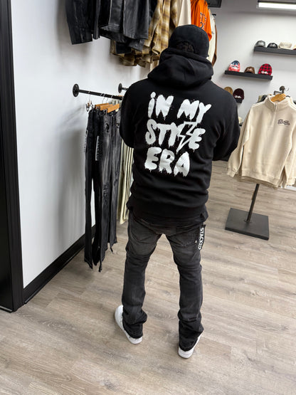 StyleGods Black Signature Hooded SweatShirt - Black