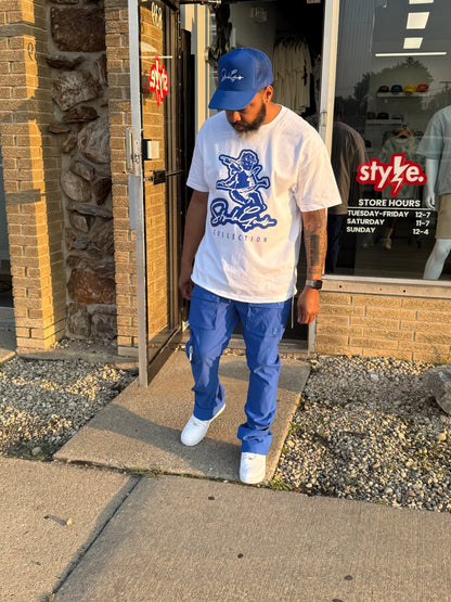 Makobi NYLON Stacked Cargo- Royal