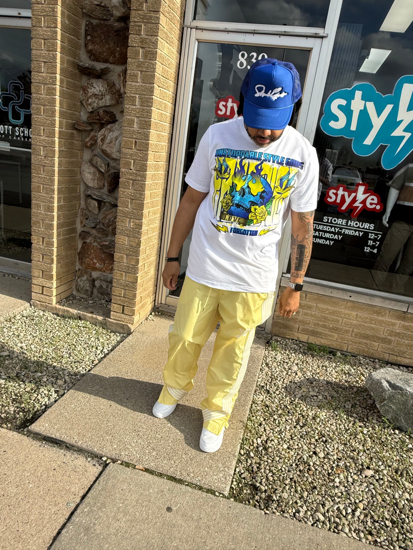 StyleGods Paradise Shirt - White
