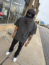 StyleGods Signature Script T Shirt-Vintage Black Nailhead