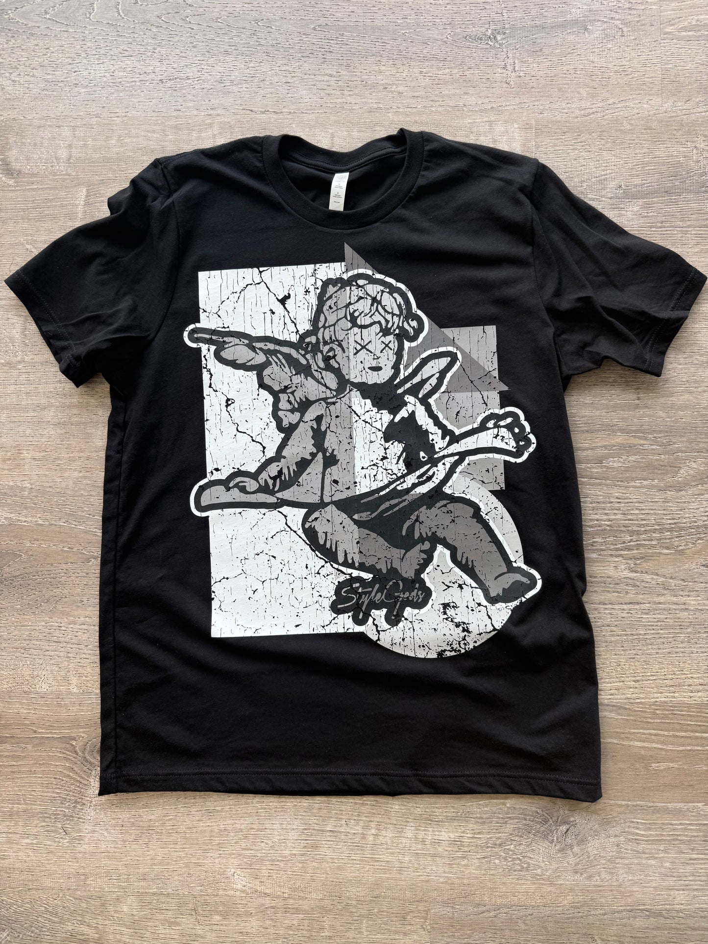 StyleGods Jumbo Shape T Shirt Black\White\Grey