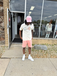 StyleGods Fleece Short  - Dusty Pink