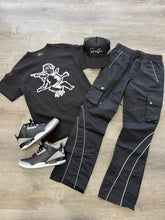 EPTM NYLON Stacked Cargo- Black