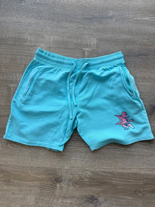 StyleGods Angel Sweat Shorts - Teal