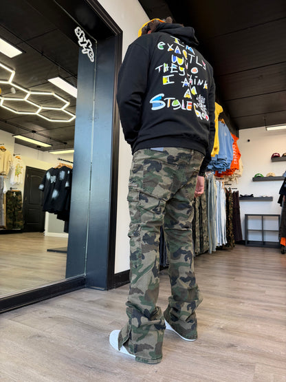 PJ Mark Stacked Cargo Woodland Camo