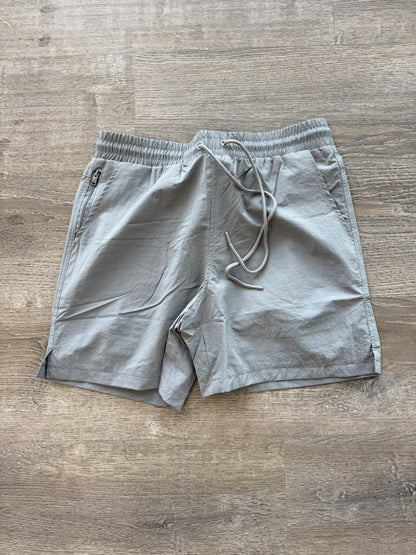 Rebel Nylon Short - Grey