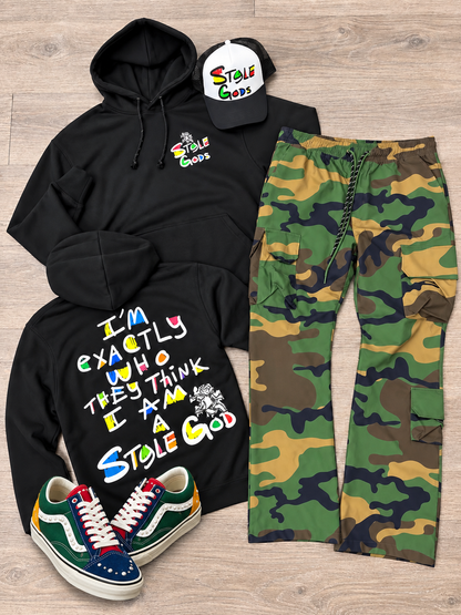 StyleGods They Know I am StyleGod Hoodie Sweater Black\Multi