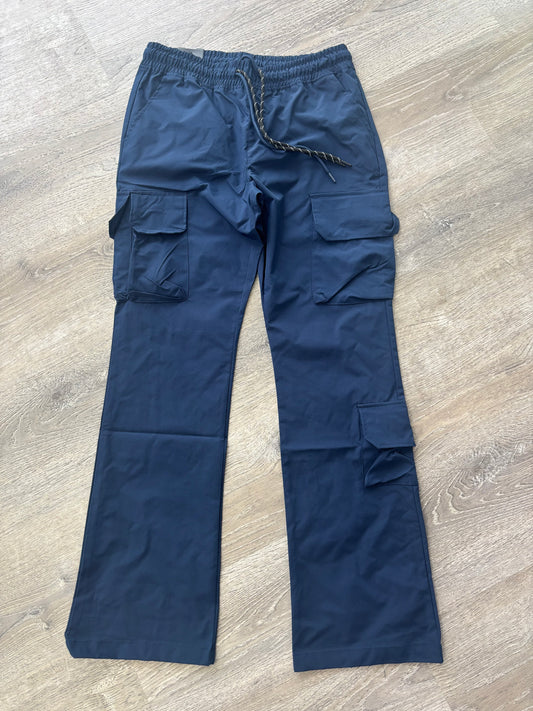Rebel NYLON Flare Cargo 1100-404 Navy