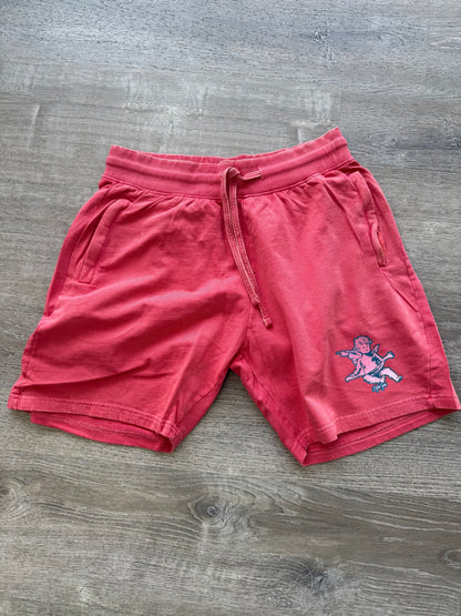 StyleGods Angel Sweat Shorts - Coral
