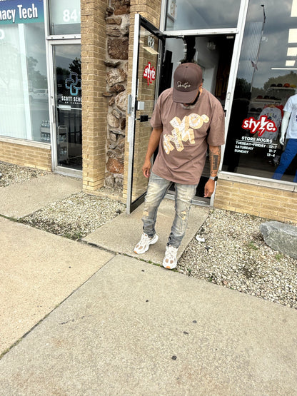 StyleGods Style T Shirt Vintage Brown
