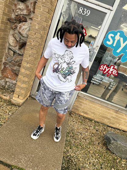 StyleGods Crayon Angel Shirt - white clearance