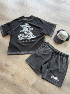 StyleGods Fleece Short  - Vintage Black