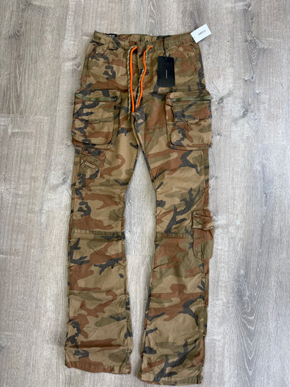 Dash Stack Cargo Pants AD807 Forest Camo