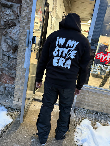 StyleGods STYLE Oversized Hooded SweatShirt - Black\White