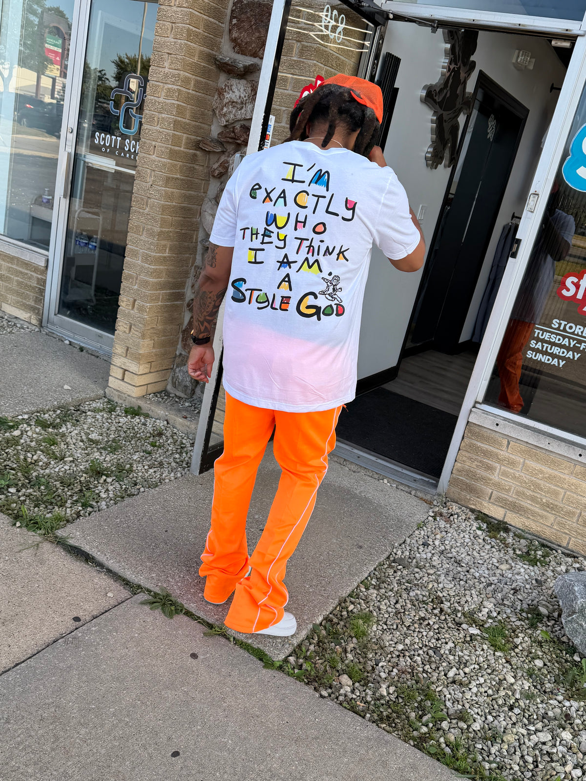 StyleGods They Know I am StyleGod T Shirt White\Multi