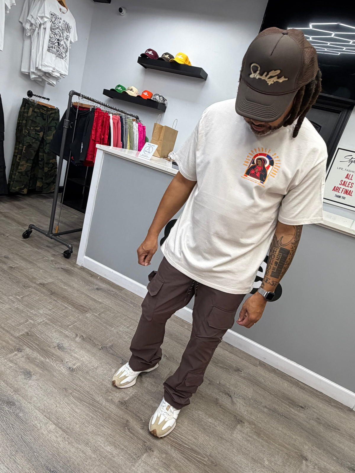 StyleGods One KingT Shirt Bone\Multi