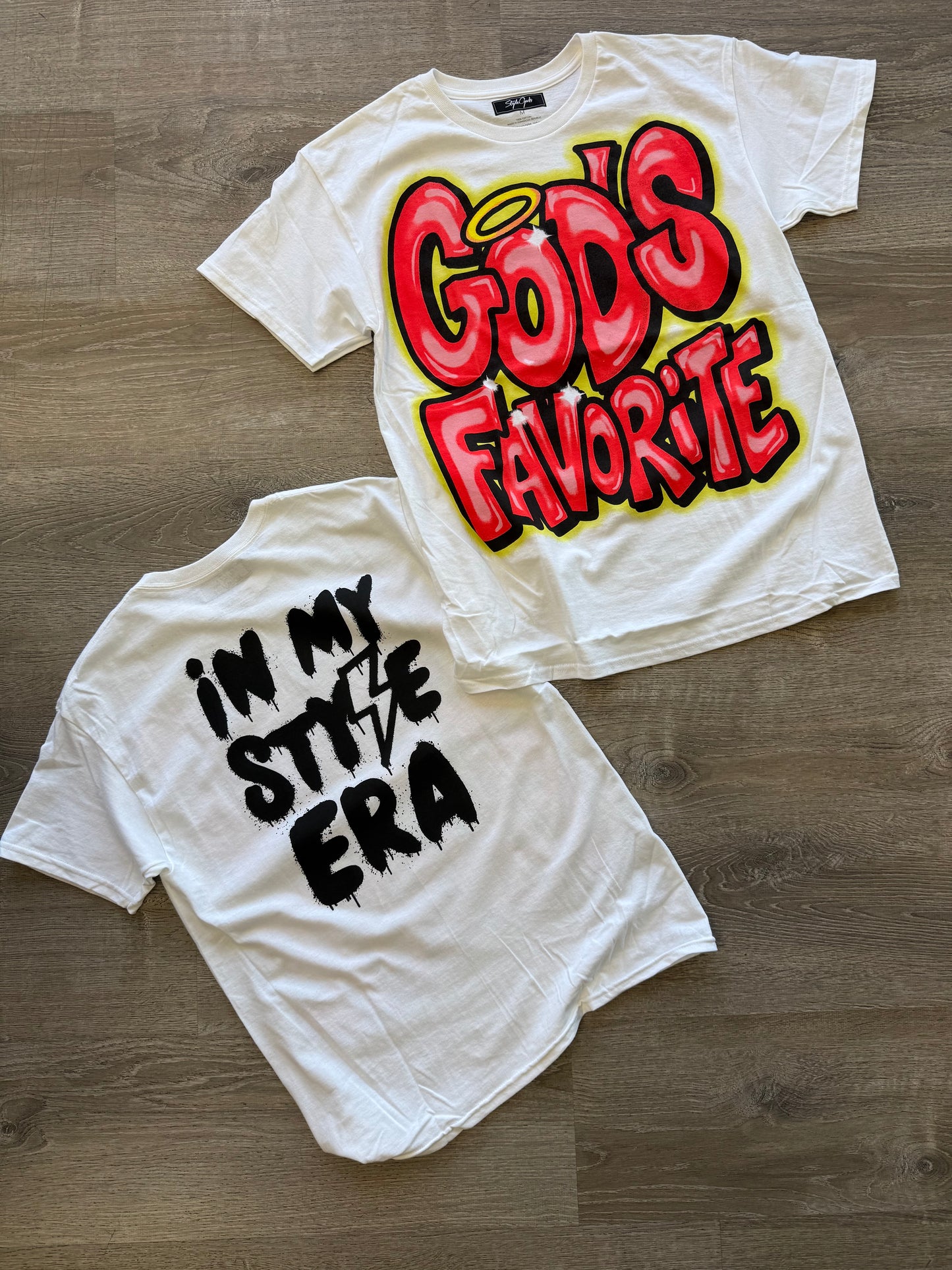StyleGods Gods Favorite T Shirt White\Black