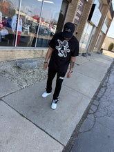 StyleGods Angel T Shirt - Black\White