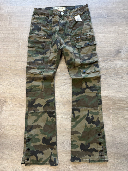 PJ Mark Stacked Cargo Woodland Camo