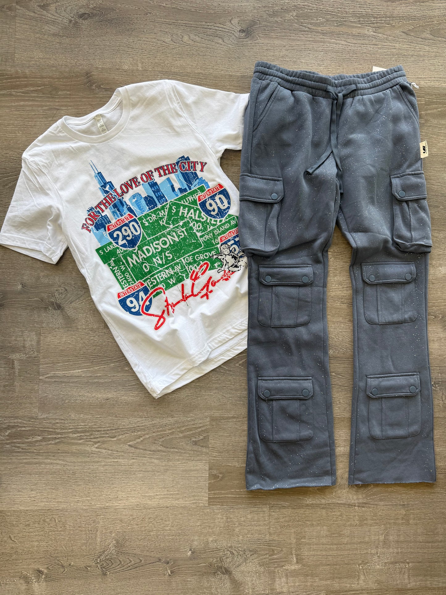 StyleGods City T Shirt - White