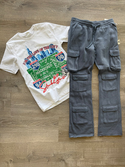 StyleGods City T Shirt - White