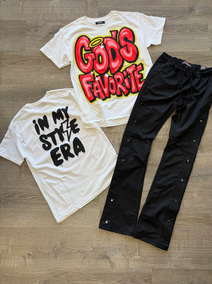 StyleGods Gods Favorite T Shirt White\Black
