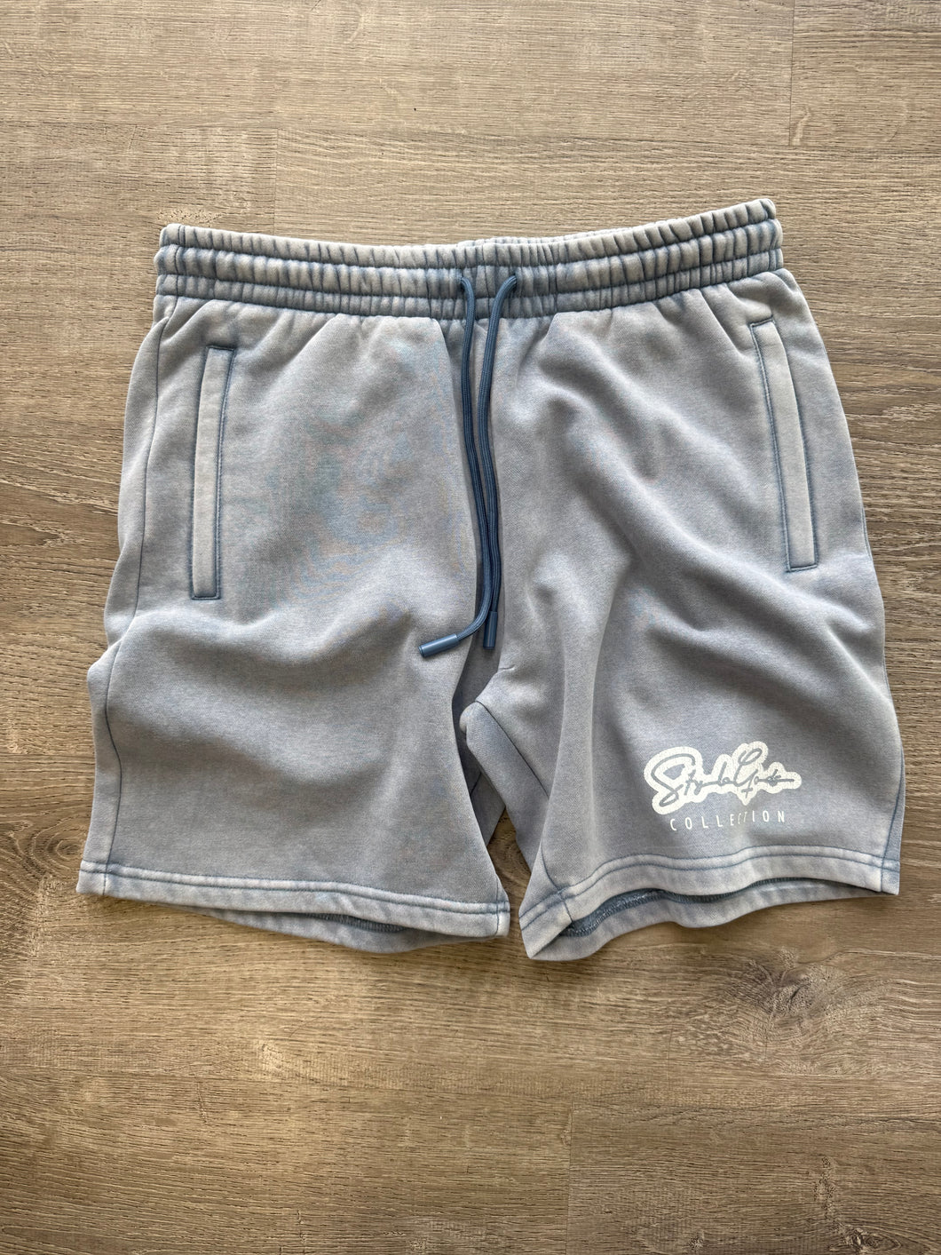 StyleGods Fleece Short  - Vintage Blue