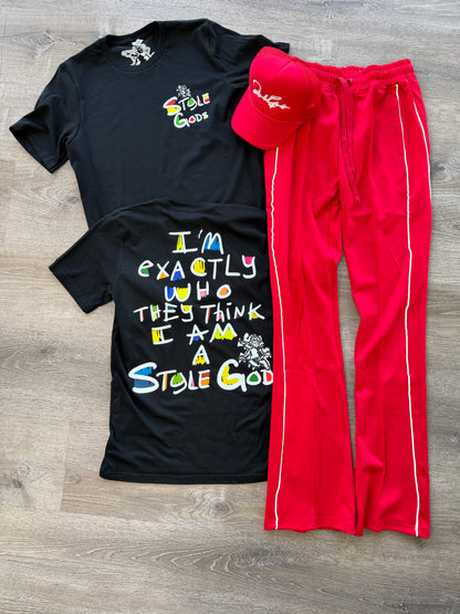 StyleGods They Know I am StyleGod T Shirt Black\Multi
