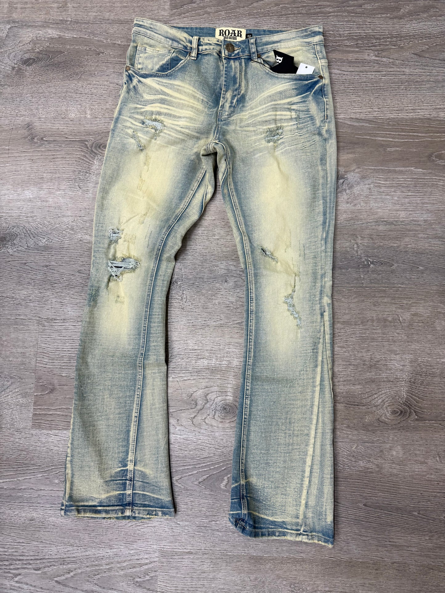 Roar - STACKED Denim A00-43435 Vintage Rip