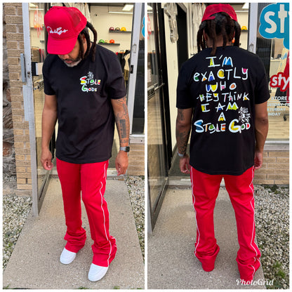 StyleGods They Know I am StyleGod T Shirt Black\Multi