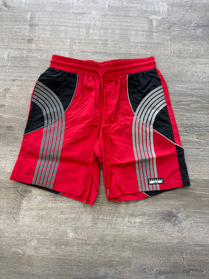 Eptm Nylon Shorts - Red\Black