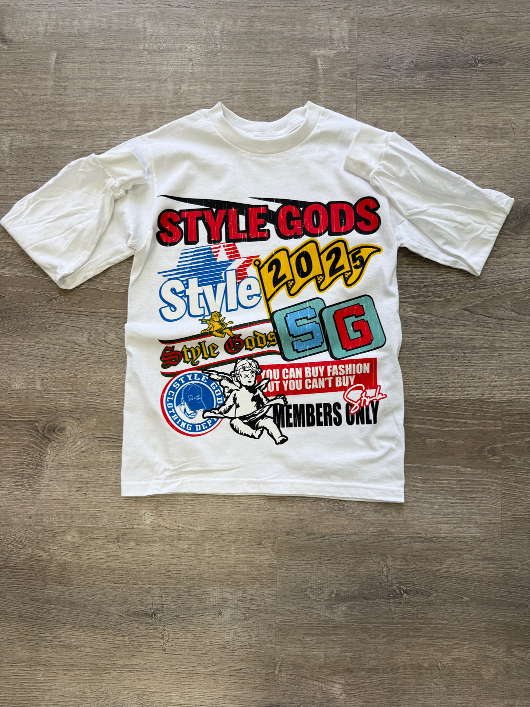 StyleGods World Cup 2025 Long Sleeve T-Shirt - White\Multi